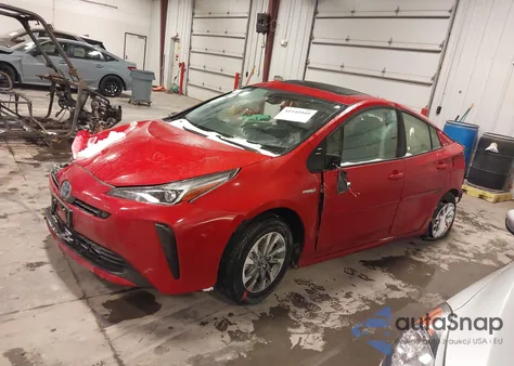 2021 Toyota Prius Limited из США, поврежденный, VIN JTDKAMFU1M3143311